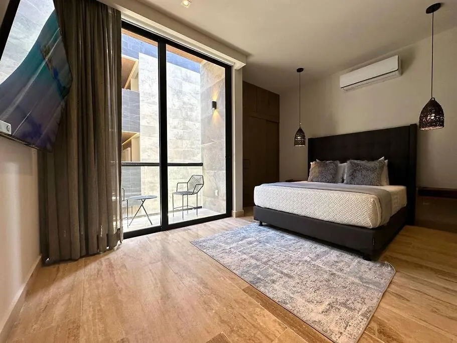 1Br Beautiful Condo -Rooftop Pool With Stunning View Playa del Carmen